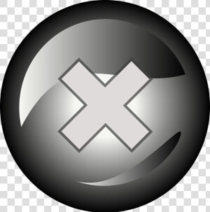 Black Close Button Png   Exit Button Transparent Background Png  Png Download