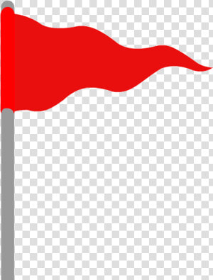 Red Flag   Red Flag Waving Gif  HD Png Download