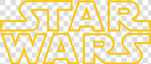 Star Wars Outline Logo Vector   Star Wars Outline Logo  HD Png Download