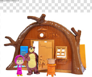 Good Sale Bear House Masha And The Bear Playset Multi   4006592916329  HD Png Download