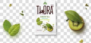 Tiora Tea Green Tea Peppermint And Kiwi  HD Png Download