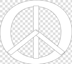 Peace Sign 19 Black White Line Art Christmas Xmas Peace   Peace Sign Green And Yellow  HD Png Download