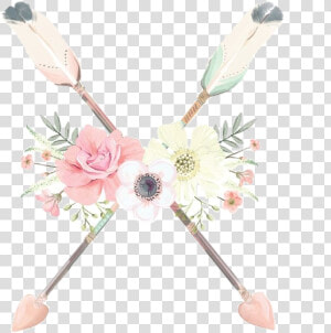  flechas  arrows  pngstickers  png  watercolor  illustration   Artificial Flower  Transparent Png