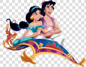 Alladin E Jasmine 4   Jasmine Aladdin Magic Carpet  HD Png Download