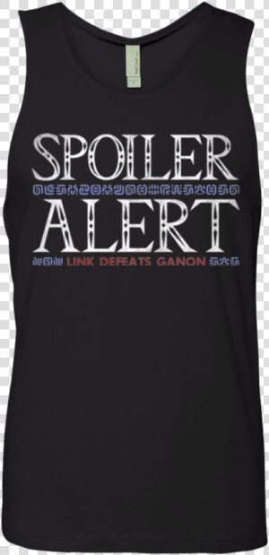 Spoiler Alert Link Defeats Ganon Men S Premium Tank   Sleeveless Shirt  HD Png Download