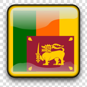 Lk Clip Arts   Sri Lankan Flag Icon  HD Png Download