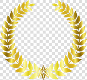 Gold Laurel Wreath   Laurels Png  Transparent Png