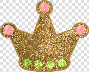 Crown Gold Glitter Glamour Sparkle Shiny Sticker Freeto   Stickers Glitter Gold Crown  HD Png Download