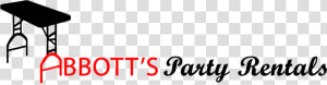 Abbot S Party Rentals   Furniture Rental Events Logo  HD Png Download