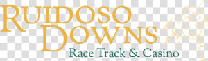 Transparent Race Track Png   Ruidoso Downs Logo  Png Download