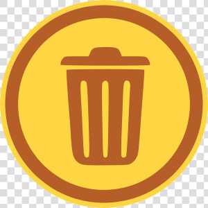 Icon  Trash  Garbage  Bin  Can  Waste  Rubbish  Sign   Trash Can Icon Png  Transparent Png