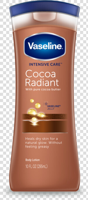 Vaseline® Intensive Care™ Body Lotion Cocoa Radiant   Chocolate  HD Png Download