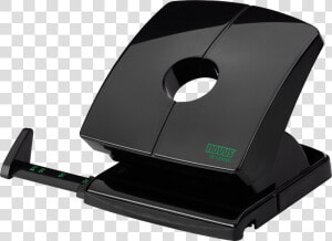 Hole Punch  30 Sheets  Black Novus 025 0637   Novus 025 0637 Office Punch Black 114 X 135 X 172 Mm  HD Png Download