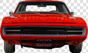 General Lee Front   Classic Car  HD Png Download