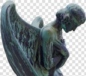 Luto  Angel  Escultura  Cementerio  Figura   Michael White Angel  39 s Anthem  HD Png Download