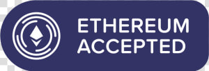 A Button For Ether Accepted  HD Png Download