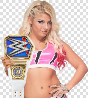 Alexa Bliss Wwe Raw Women Champion  HD Png Download