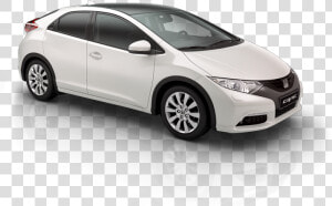 Honda Civic   White 2012 Honda Civic Hatch  HD Png Download