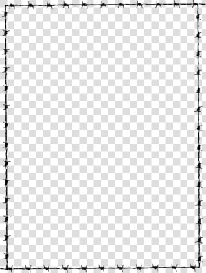 Barbed Wire Circle Png  14 Barbed Wire Page Border   Barbed Wire Border  Transparent Png