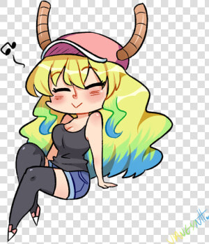 Transparent Dragon Maid Png   La Dragon Waifu  Png Download