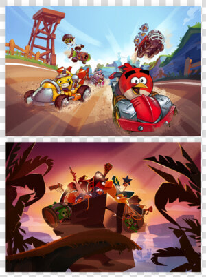 Angry Birds Go Mod Apk  HD Png Download