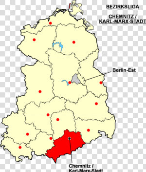 Rda Localisation Bezirksliga Chemnitz Karl Marx Stadt   East Germany  HD Png Download