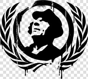 Laurel Wreath Man Melted   Companieer™   Symbol Of Un Secretary General  HD Png Download