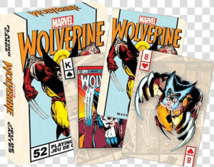 Marvel Wolverine Playing Cards   Comic Book  HD Png Download