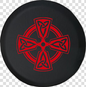 Celtic Cross Knot Irish Shield Warrior Offroad Jeep   Emblem  HD Png Download