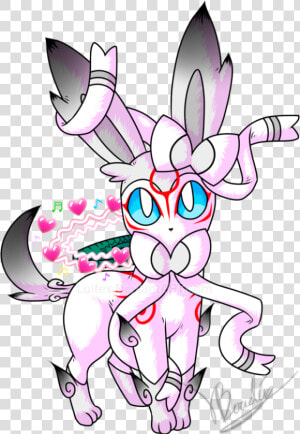 Amaterasu Okami Species   Sylveon  HD Png Download