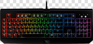 Origin Edition Razer Red Blackwidow Ultimate Keyboard   Razer Blackwidow Chroma Keyboard Layout  HD Png Download