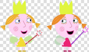 Ben Holly Characters Daisy And Poppy   Ben Holly Characters  HD Png Download