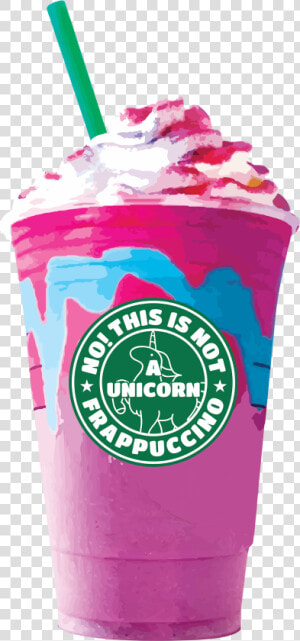 Unicorn Frappuccino From Starbucks  HD Png Download