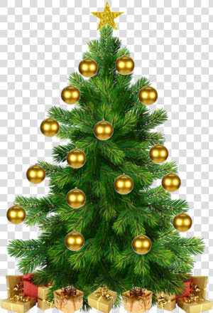 Arvore De Natal Com Estrela E Prendas E Bolinhas Png   Mensagem De Natal Png  Transparent Png