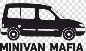 Minivan Mafia Clipart   Png Download   Compact Van  Transparent Png