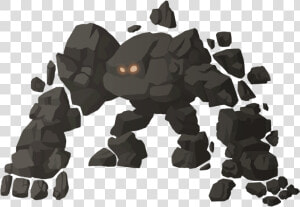 Rock Golem Transparent   Png Download   Rock Golem  Png Download