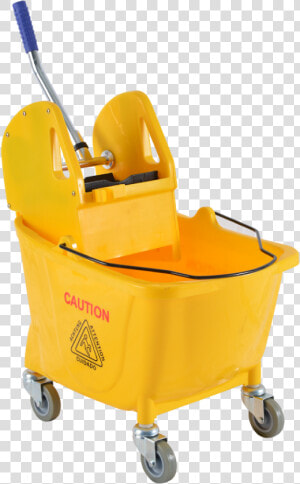 Mop Bucket Png   Yellow Mop Bucket Clip Art  Transparent Png