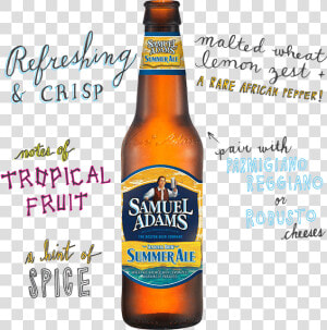 Refreshing And Crisp   Sam Adams Summer Ale 2018  HD Png Download