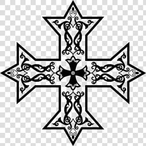 Coptic Cross Tattoo Designs   Png Download   Coptic Cross Png  Transparent Png