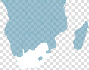 South Africa   Africa Map Png Blue  Transparent Png