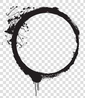 Transparent Black Paint Png   Black Paint Circle Png  Png Download