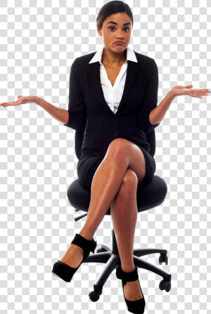 Working Women Royalty free Png Image   Women Sitting In Chairs  Transparent Png