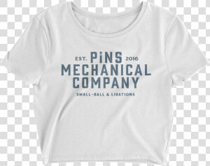 Pins Type Cropped Tee   Blouse  HD Png Download