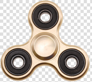 Metal Hand Tri Spinner Anti stress Fidget Toy  HD Png Download