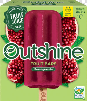 Outshine Pomegranate Popsicles  HD Png Download