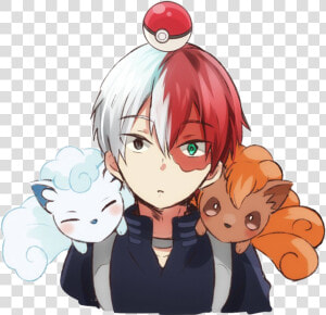  todoroki  shouto  myheroacademia  bokunoheroacadamia   Shouto My Hero Academia Chibi  HD Png Download