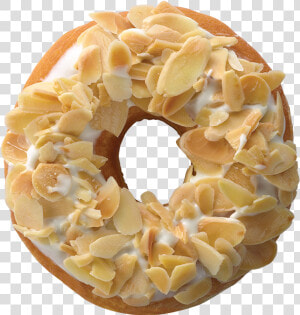 Dunkin Donuts Almond Donut  HD Png Download