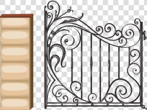 Chris Png Gates And   Puerta De Herreria Png  Transparent Png