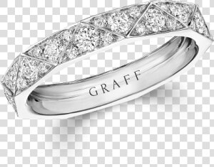 A Laurence Graff Signature Diamond Ring In White Gold  HD Png Download