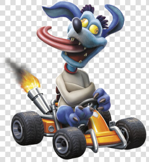 Ctr Illus Primary Ripperroo Final   Crash Team Racing Roo  HD Png Download